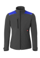 Havep Softshell jas Shift 40235 Charcoal-Korenblauw